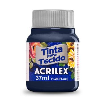 Imagem de Tinta para Tecido Fosca Acrilex 37ml Cor Azul Marinho 544