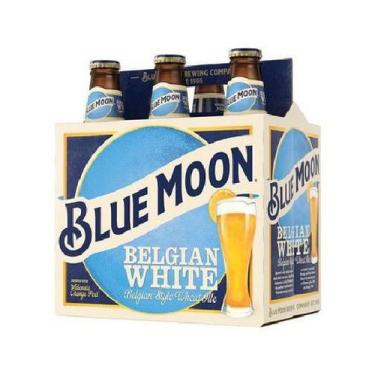 Imagem de Pack 6 Cervejas Americana Blue Moon Belgian White 355 Ml