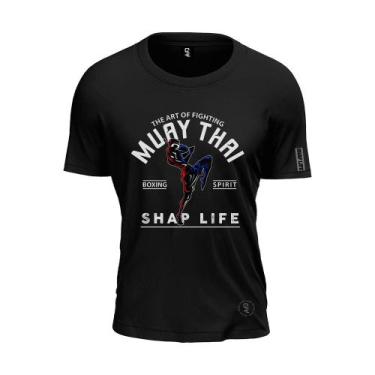 Imagem de Camiseta Muay Thai The Art Of Fighting Shap Life