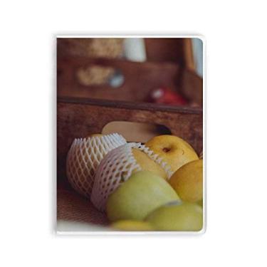 Imagem de Picture Peer Caderno com imagem de frutas temperadas frescas Diário capa macia