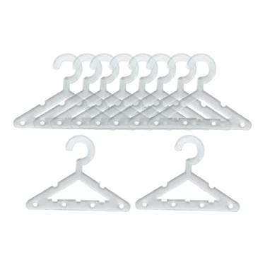 Imagem de Fancyes Acrílico Mini Cabideiro Suporte Orelha Cabide Organizador Decoração Cabide para, Claro