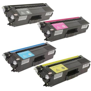 Imagem de Kit com 4un Toner Compativel Byqualy Tn310 tn315 Hl4140cn Hl4150cdn