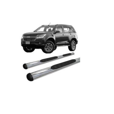 Imagem de Estribo Trailblazer 2012 A 2017 Oblongo Cromado - HOZZ