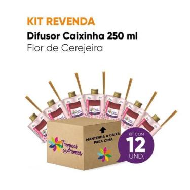 Imagem de Kit Revenda Difusor Aromatizador de Flor de Cerejeira - Tropical Aroma