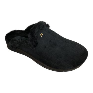 Imagem de Pantufa feminina Pegada Fofinha Macia Confortável Peludo Quentinho ori