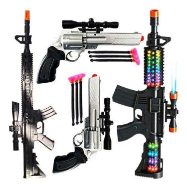 Kit de armas de brinquedo
