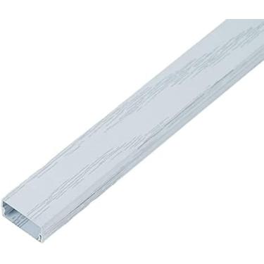 Imagem de Canaleta De Cabo De Metal, Capa De Proteção Para Fios De TV De Chão/parede 1m/1,5 Metro, Ocultador De Cabo Autoadesivo Kit De Gerenciamento De Corretivo De Cabos,Estilo 3,Comprimento 150 Cm/5 Pés,