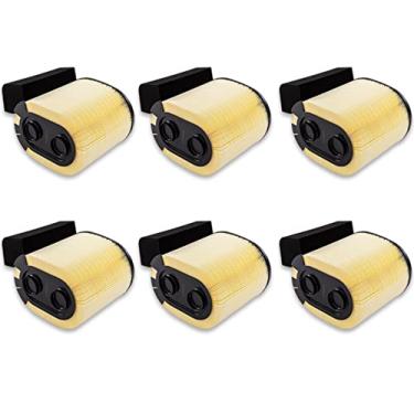 Imagem de GETOPAUTO O filtro de ar do motor FA-1927 substitui FA1927, HC3Z9601A, HC349601AF, PA8219 Adequado para 2017 2018 2019 Ford F250 F350 F450 F550 Super Duty com 6,7L V8 Powerstroke Diesel Motor (conjunto com 6)