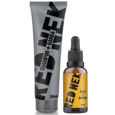 Imagem de Kit Shampoo Para Barba + Óleo Hidratante Red Nek