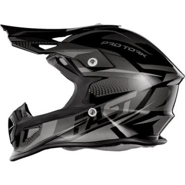 Imagem de Capacete Motocross Fast Tech Limited Edition Pro Tork Trilha Off Road 