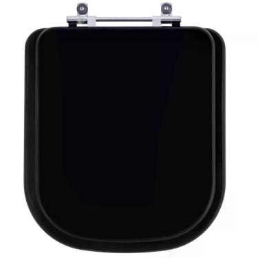 Imagem de Assento Sanitário Misti Preto Para Vaso Icasa