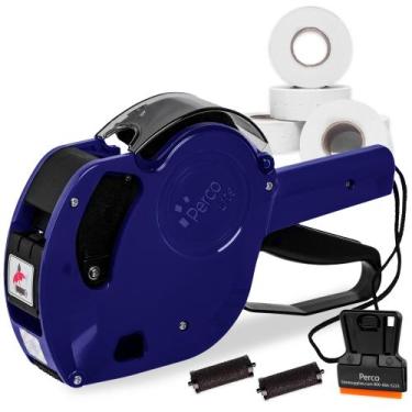 Imagem de Price Gun Perco Lite, 1 linha com 5.000 etiquetas e 2 rolos de tinta