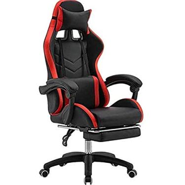 Imagem de Computadores de escritório ergonômicos para jogos, moda doméstica, confortável, ao vivo, com apoio para os pés