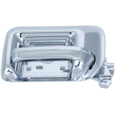 Imagem de PT Auto Warehouse GM-2549M-FR - Maçaneta interna interna interna da porta, maçaneta cromada - lado dianteiro direito do passageiro