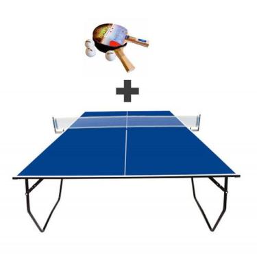 Mesa De Tênis De Mesa, Ping Pong, Com Kit Completo, Olimpic, MDP 15mm, Klopf,  Cód. 1005 : : Esporte
