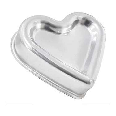 Imagem de Kit 2 Formas Ballerine Coração Em Alumínio (P + G) em Alumínio
