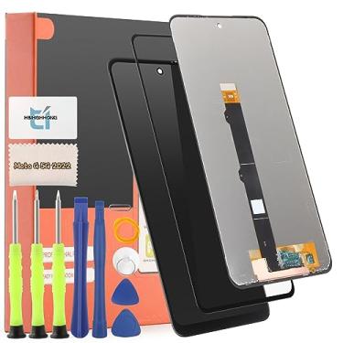 Imagem de Tela de substituição para Motorola Moto G 5G 2022 XT2213-3 de 6,5 polegadas para Motorola Moto G 5G 2022 LCD Display Touch Screen Digitalizador com ferramentas de reparo (preto)