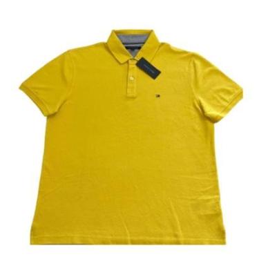 Imagem de Camiseta Polo Tommy Hilfiger Amarela Masculina-Masculino