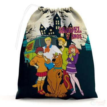 Imagem de Sacolinhas Surpresa Personalizada Tecido Personagens Turma Scoobydoo (Sacolinhas 15x20, Unidades, 20)
