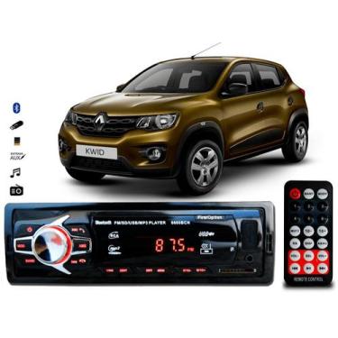 Imagem de Aparelho De Som Mp3 Renault Kwid Bluetooth Pendrive Rádio - OESTESOM
