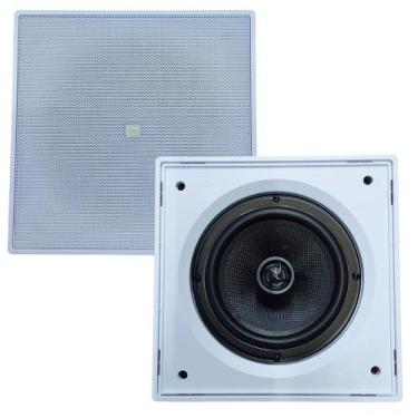 Imagem de Caixa De Som Arandela JBL 6CO3Q+ Quadrada Branca 280W Par