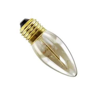 Imagem de Kit 3 Lâmpada Vela Filamento Carbono Retro Dimerizavel 40W C35 E27 240