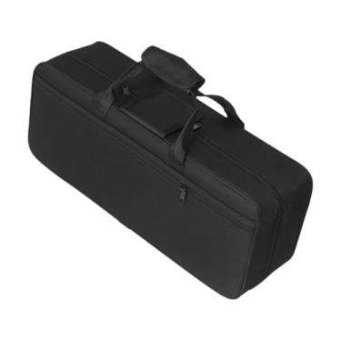 Imagem de rockible Bolsa de transporte para trompete Bolsa de mão com alça Acessórios práticos para instrumentos Estojo protetor Mochila para trompete