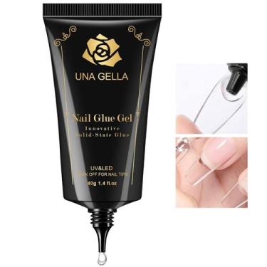Imagem de Cola para Unhas de Gel UNA GELLA GEL - 40ml - Para Unhas de Acrílico