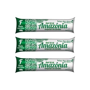 Imagem de Hene Amazonia Divina Dama 180G Gel Forte - Kit Com 3Un