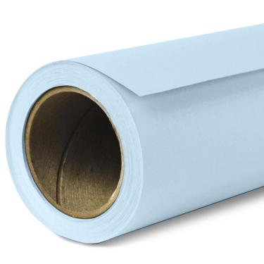 Imagem de Fundo Infinito Papel Azul #02 Sky Blue 2.7x10m para Estúdio Fotográfico