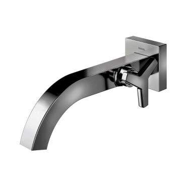 Imagem de Torneira de Parede para Lavatório DocolCity Grafite Polido