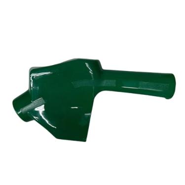 Imagem de FoalEvooluy Tampa do bocal de combustível de 9,5 cm, isolador manual verde e vermelho, tampa de bomba de gás de plástico de borracha, tampa do punho do bocal da bomba de gás (verde)