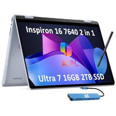 Imagem de Dell Notebook Inspiron 16 7640 2 Em 1 Gb Ssd De Tb