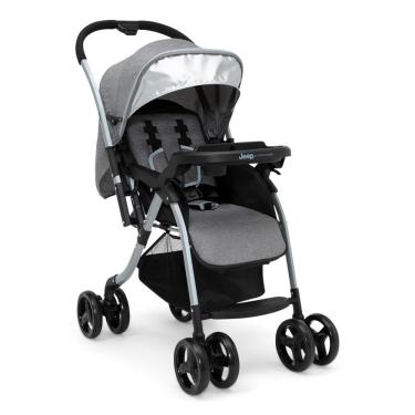 Imagem de Carrinho de Bebê para Passeio com Alça Reversível, Delta Children, Cinza