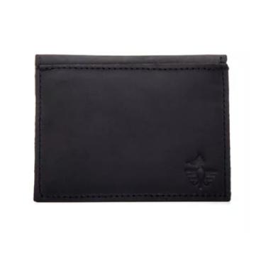 Imagem de carteira masculina couro legitimo premium porta cartao (preto)