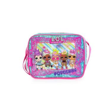 Imagem de Lancheira Escolar Feminina LOL Rosa - Bagaggio, U