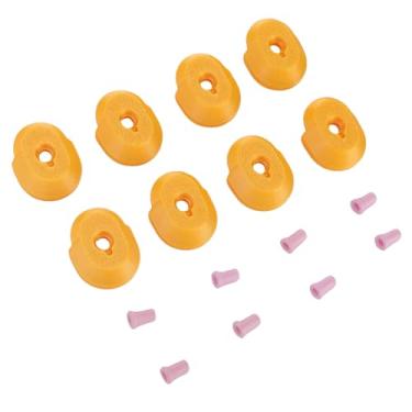 Imagem de Hyuduo 8 Conjuntos AMS Lite Inlet Cerâmica Protetor de Reposição Protetor Porta de Alimentação para Bambu Labu A1 A1 Mini 3D Impressora Com Material de Cerâmica Amarelo Envidraçado