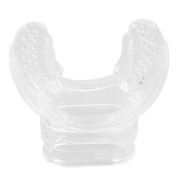 Imagem de RiToEasysports Equipamento de Mergulho, Bocal Regulador de Mergulho Com Mordida de Conforto Transparente Universal para Mergulho Livre