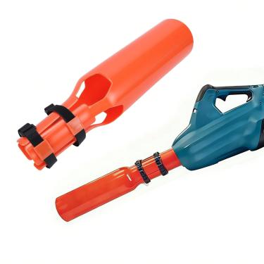 Imagem de Diydeg Leaf Blower Air Booster, Fluxo de Ar Portátil Booster para Blower, Leaf Extensão do Soprador Acessório de Reforço para Quintal, Limpeza de Calçadas de Gramado, Amplificador de (Laranja)