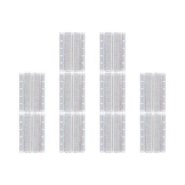 Imagem de Mini Protoboard Sem Solda 1-10 Peças 400 Pontos De Conexão Universal D