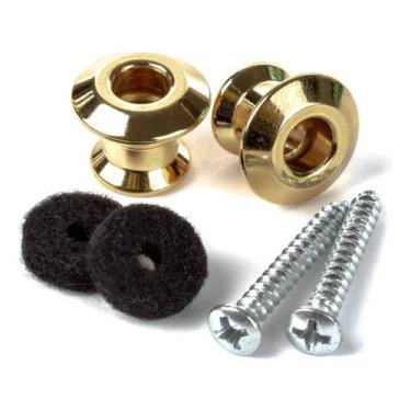 Imagem de Strap lock dunlop 2psls034g dual design dourado par