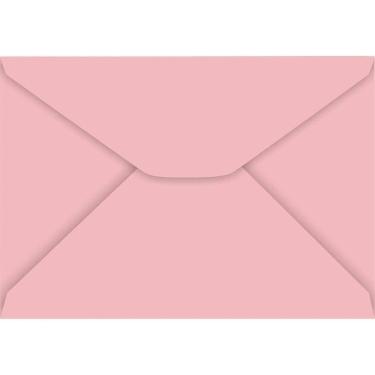 Imagem de Envelope Carta Colorido 114X162Mm Rosa Claro 85G