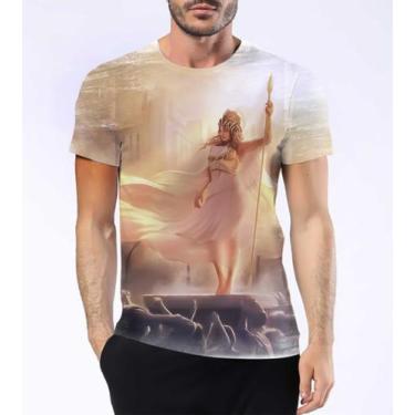 Imagem de Camisa Camiseta Atena Deusa Grega Sabedoria Mitologia Hd 3 - Estilo Kr