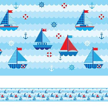 Imagem de Faixa Adesiva Para Quarto de Menino Barquinho 3mx15cm
