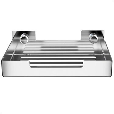 Imagem de Porta Sabonete De Banheiro Saboneteira Parede Inox F.ELG