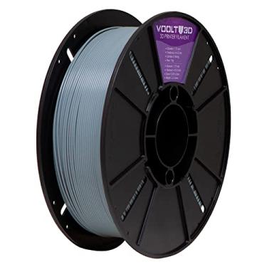 Imagem de Filamento ABS Cinza Claro 1kg Voolt3D 1.75mm - Para Impressora 3D FDM