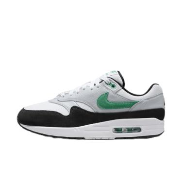 Imagem de Nike Tênis masculino Air Max 1 (FN6952-100, branco/platina pura/preto/verde estádio), Branco/platina pura/preto/verde estádio, 46