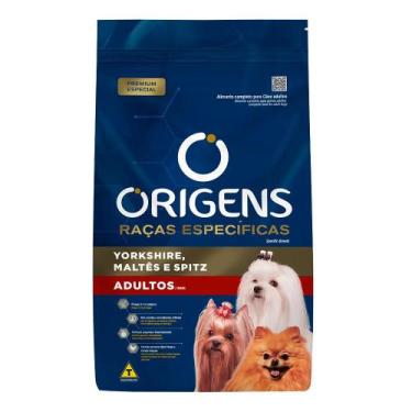 Imagem de Racao origens yorkshire maltes e spitz 3kg, AZUL, 3
