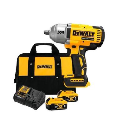 Imagem de Chave Impacto 1/2 Bateria 20V Dewalt Dcf900B-B3 + Kit 2