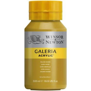 Imagem de Tinta Acrílica Galeria 500ml Winsor &Newton Yellow Ochre 744 - Winsor 